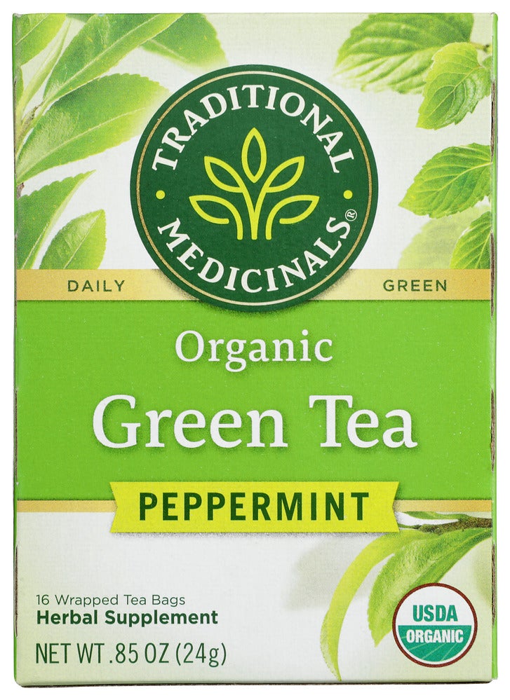 Tea, Green Peppermint,6 - 16 COUNT