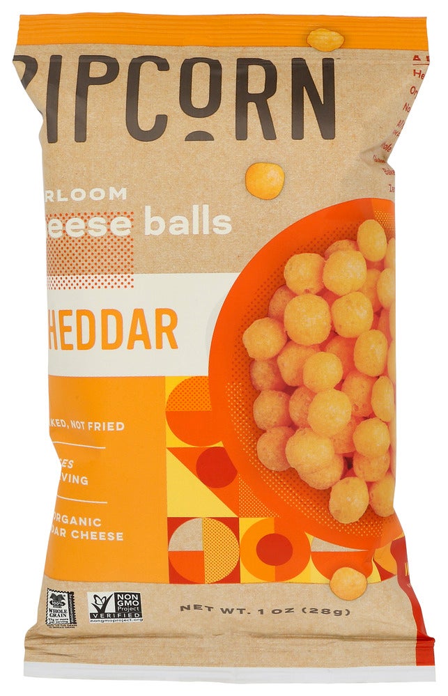 Snacks, Cheese Balls, Cheddar,24 - 1 OUNCE