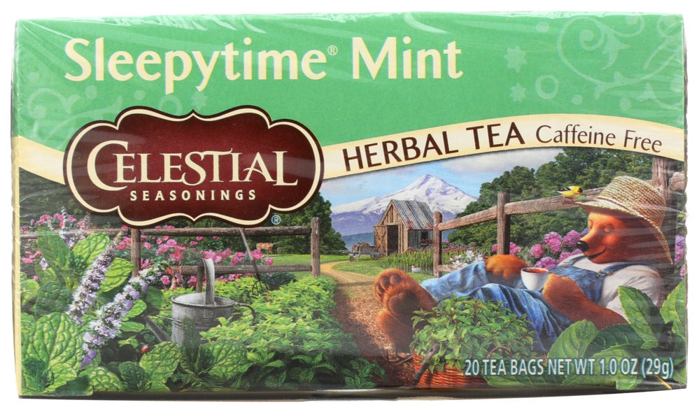 Tea, Herbal, Mint, Individually Wrapped with String,6 - 20 COUNT