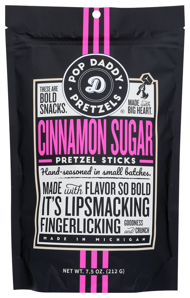 Pretzel Sticks, Cinnamon Sugar,12 - 7.5 OUNCE
