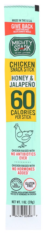 Chicken Sticks, Honey Jalapeno,12 - 1 OUNCE