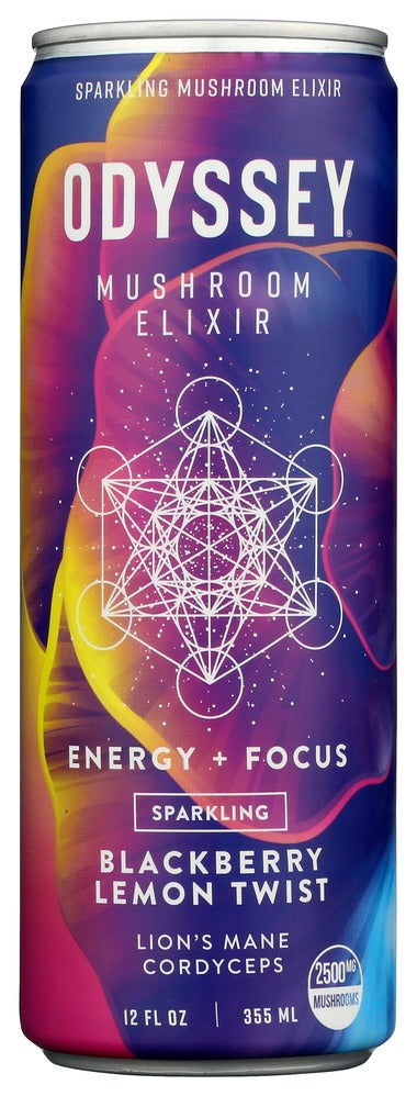 Energy Drinks, Blackberry Lemon Twist, Sparkling, Single-Serve,12 - 12 FLUID