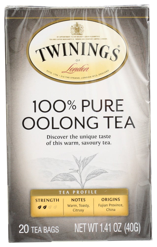 Tea, Oolong, Individually Wrapped with String,6 - 20 COUNT