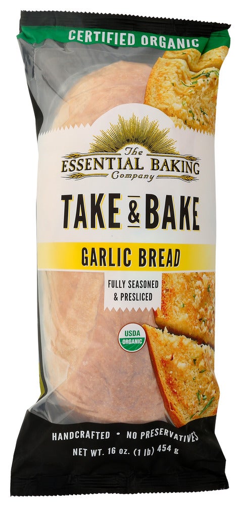 Bread, Garlic, Sliced, Parbaked, Shelf-Stable,16 - 16 OUNCE