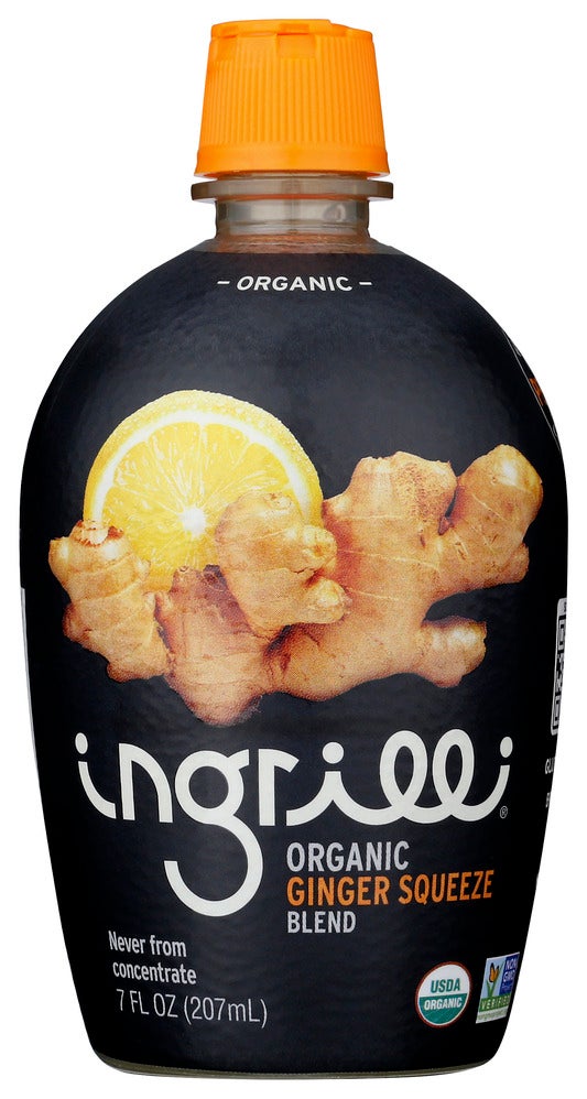 Juice, Ginger Squeeze, Shelf-Stable,12 - 7 FLUID