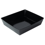 Containers, Tetra Sushi, 5 x 4.5 x 1.5 Inch, Paper, Black, Rectangular,1 - 100 COUNT
