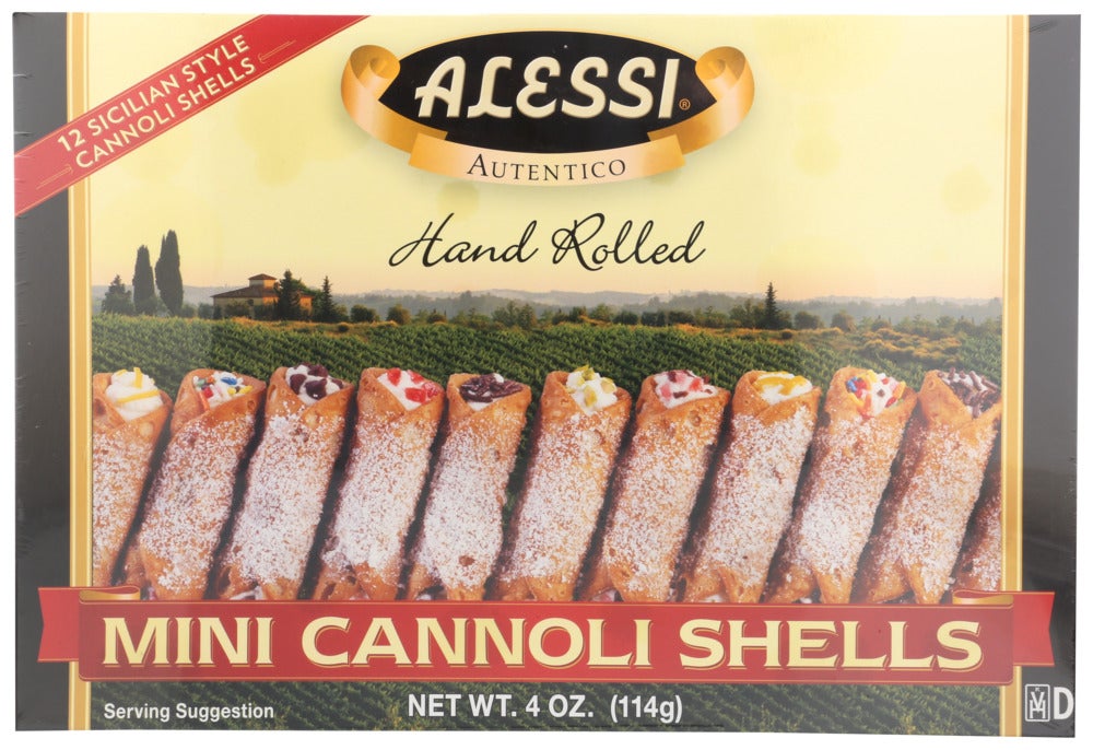 Shells, Cannoli, Mini,12 - 4 OUNCE