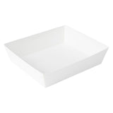 Containers, Tetra Sushi, 5 x 4.5 x 1.5 Inch, Paper, White, Rectangular,1 - 100 COUNT