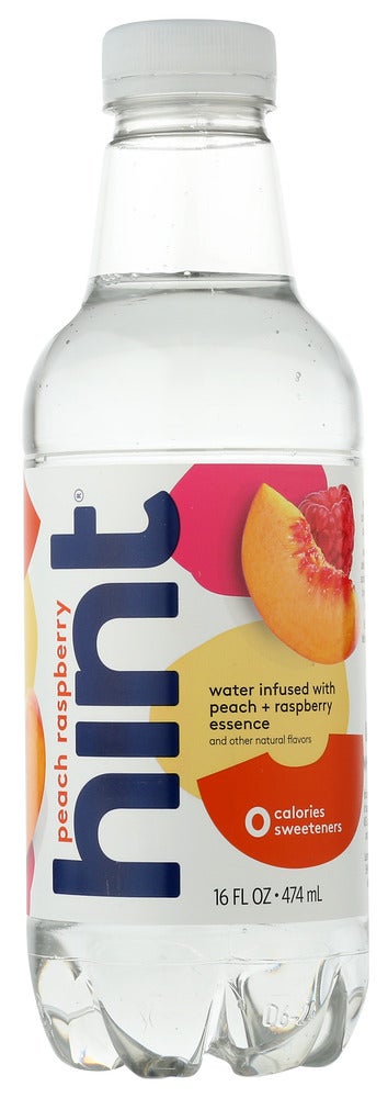 Water, Peach Raspberry,12 - 16 FLUID