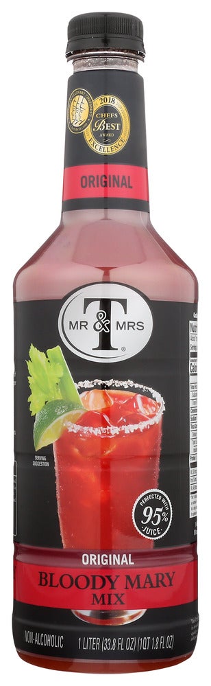 Cocktail Mix, Bloody Mary, Shelf-Stable,6 - 33.8 FLUID