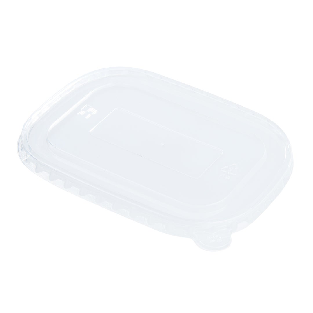 Lids, Plastic, Clear, Oval, for Serving Containers,1 - 100 COUNT