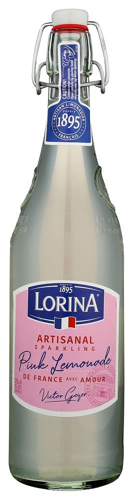Drink, Pink Lemonade, Sparkling, Shelf-Stable, Glass,12 - 25.4 FLUID