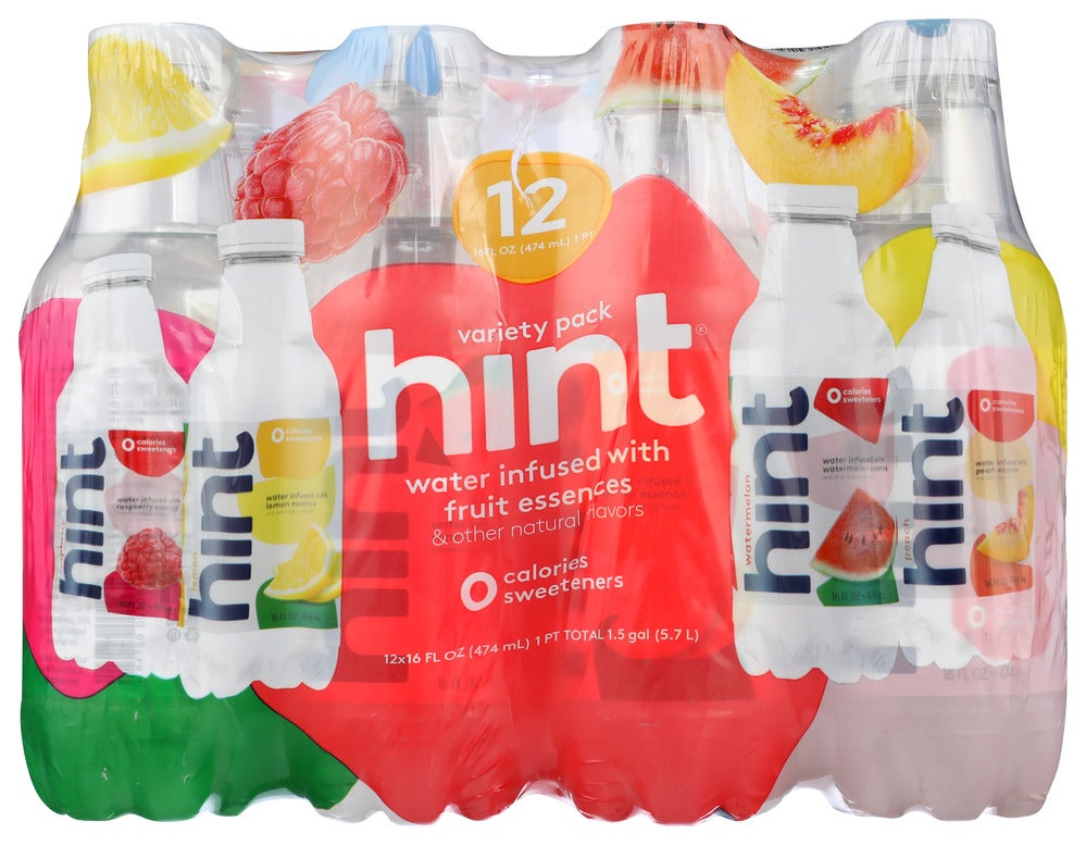 Water, Assorted Fruit, Natural Infused, Single-Serve,12 - 16 FLUID