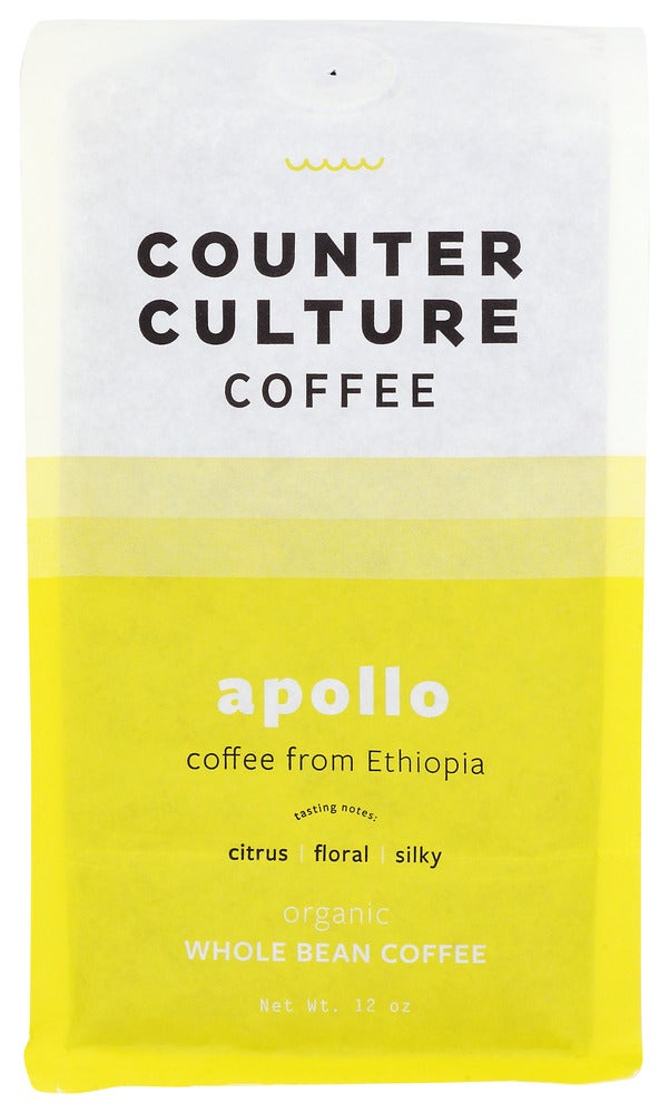 Coffee, Whole Bean, Ethiopian, Apollo,6 - 12 OUNCE