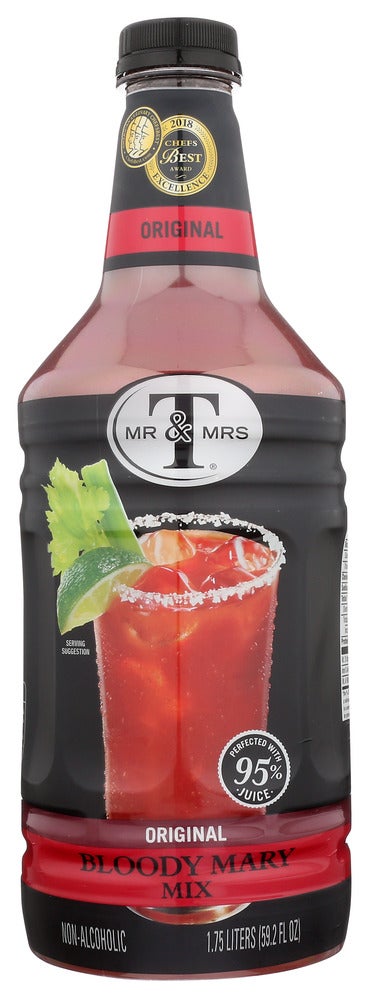 Cocktail Mix, Bloody Mary, Shelf-Stable,6 - 1.75 LITER