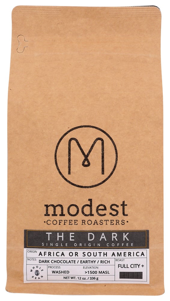 Coffee, Whole Bean, Full City Roast Dark Blend,6 - 12 OUNCE