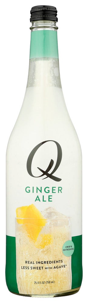 Soft Drinks, Ginger Ale, Glass,8 - 25.4 FLUID