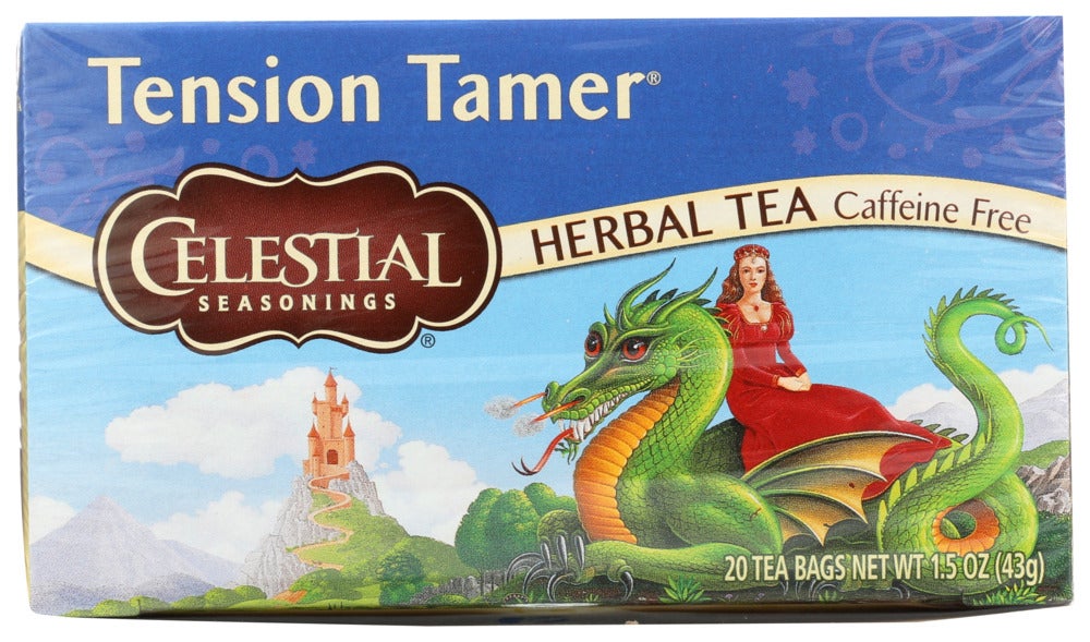 Tea, Herbal, Tension Tamer, Individually Wrapped with String,6 - 20 COUNT