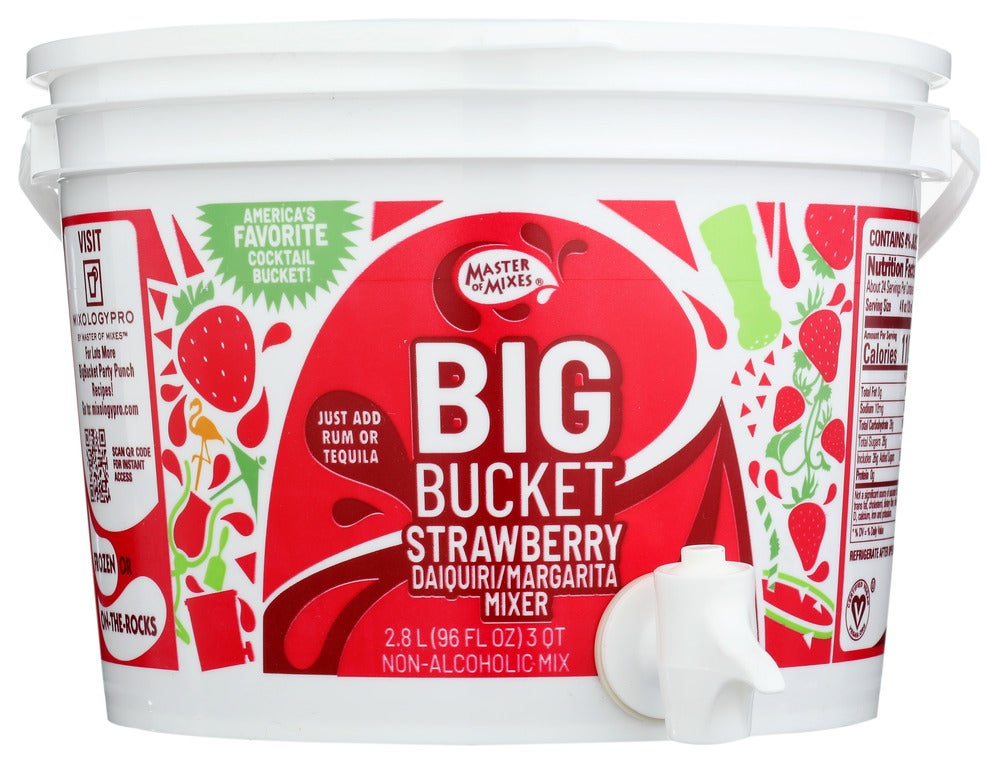 Cocktail Mix, Strawberry Daiquiri/Margarita, Shelf-Stable,4 - 96 FLUID