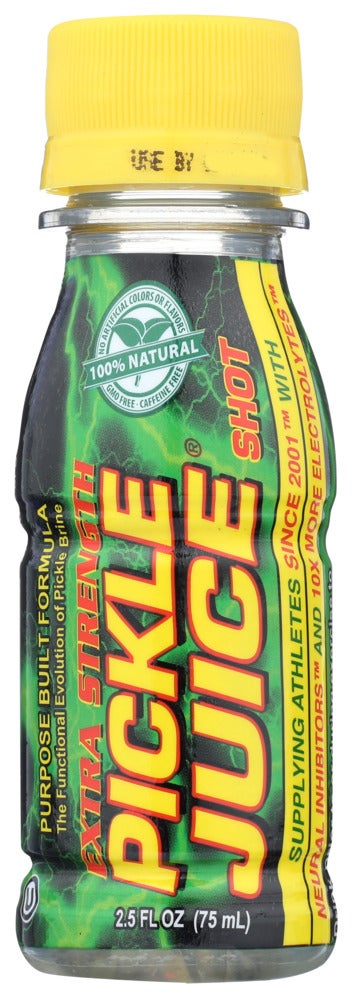 Drink, Pickle Juice, Extra Strength, Shot, Shelf-Stable,12 - 2.5 FLUID