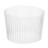Sleeves, Cup, Plastic Ripple, Clear, for 12/16/20 Ounce Cups,1 - 1000 COUNT