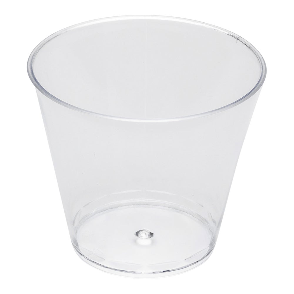 Cups, Dessert, 4 Ounce, Plastic, Clear, 2.5 x 2.5 x 2.25 Inch,1 - 20 COUNT