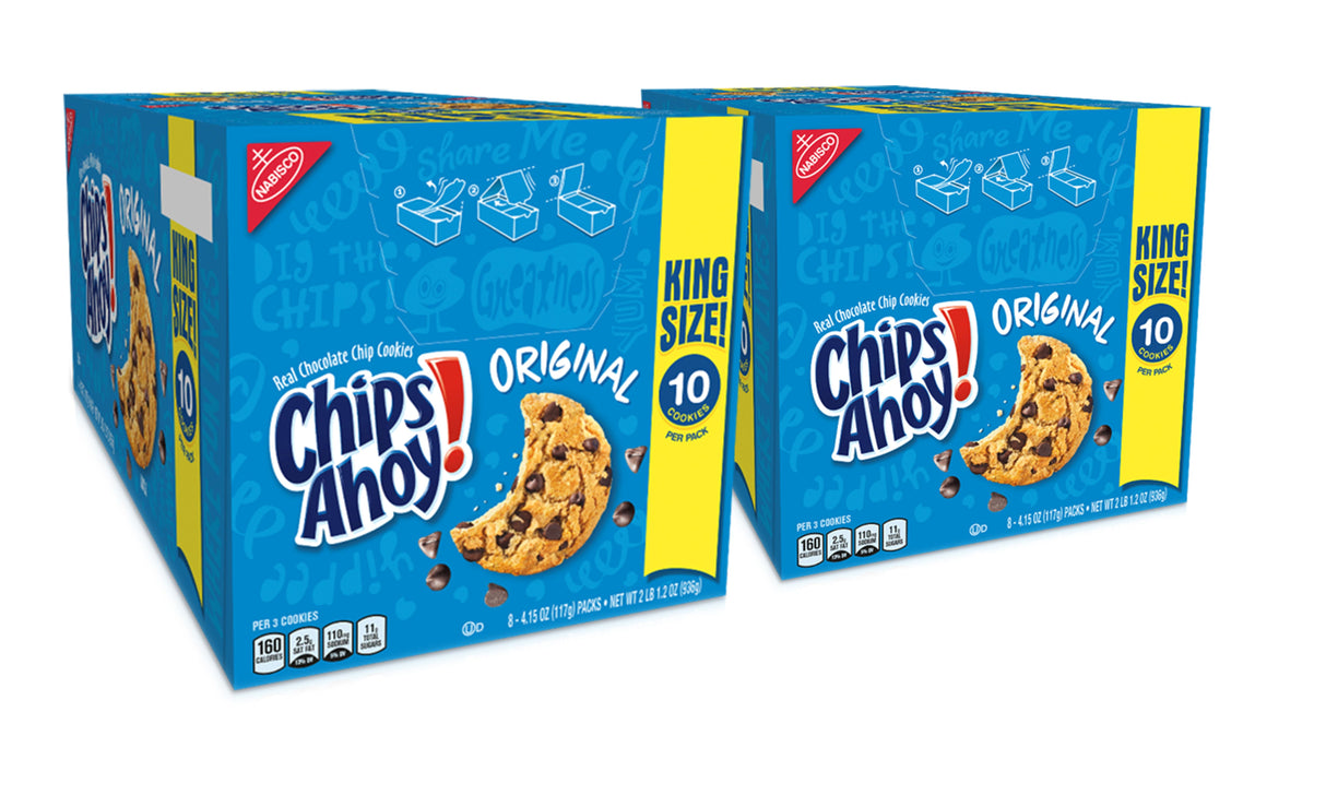 Cookies, Chocolate Chip, Shelf-Stable, 4.15 Ounce,2 - 8 COUNT