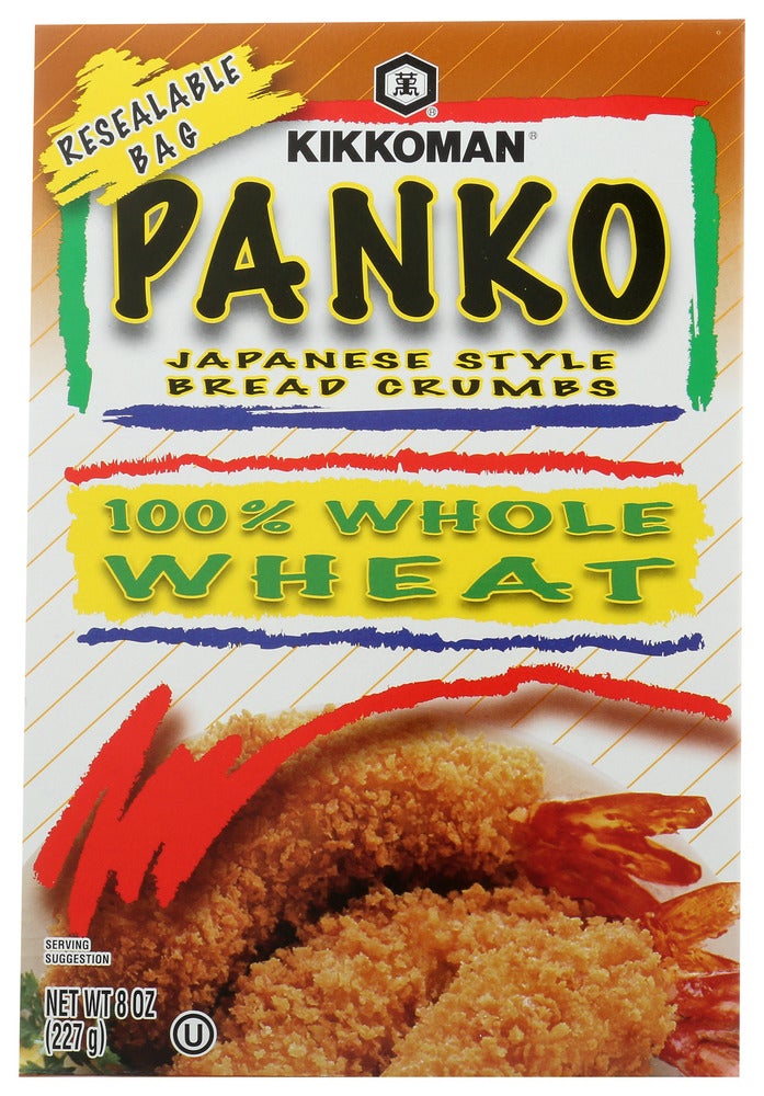 Bread Crumbs, Panko, Japanese-Style, Whole Wheat,12 - 8 OUNCE