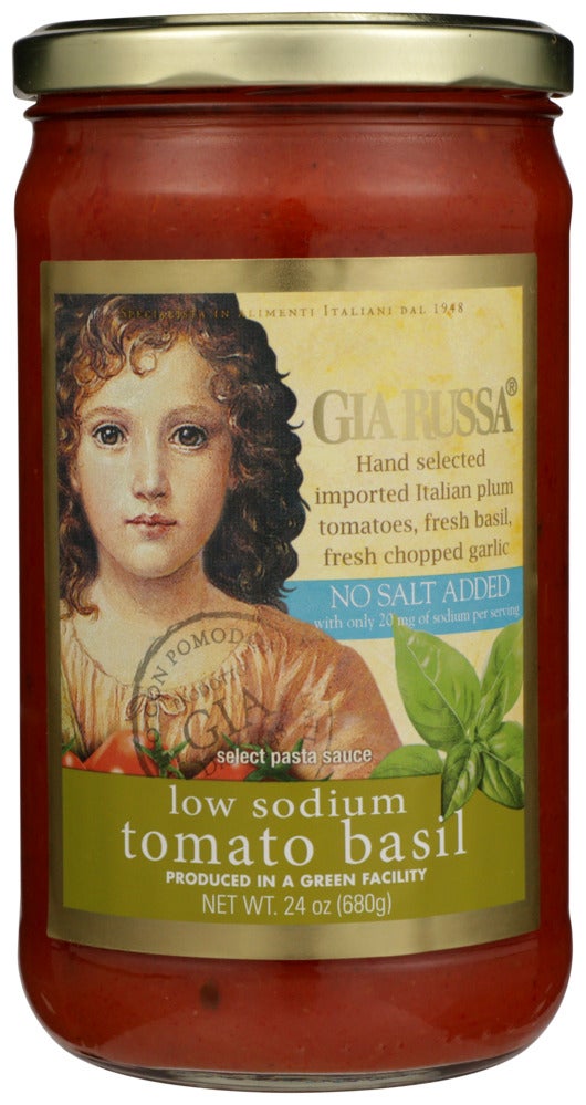 Sauce, Pasta, Tomato & Basil,6 - 24 OUNCE