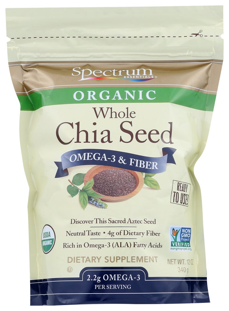 Seeds, Chia,1 - 12 OUNCE