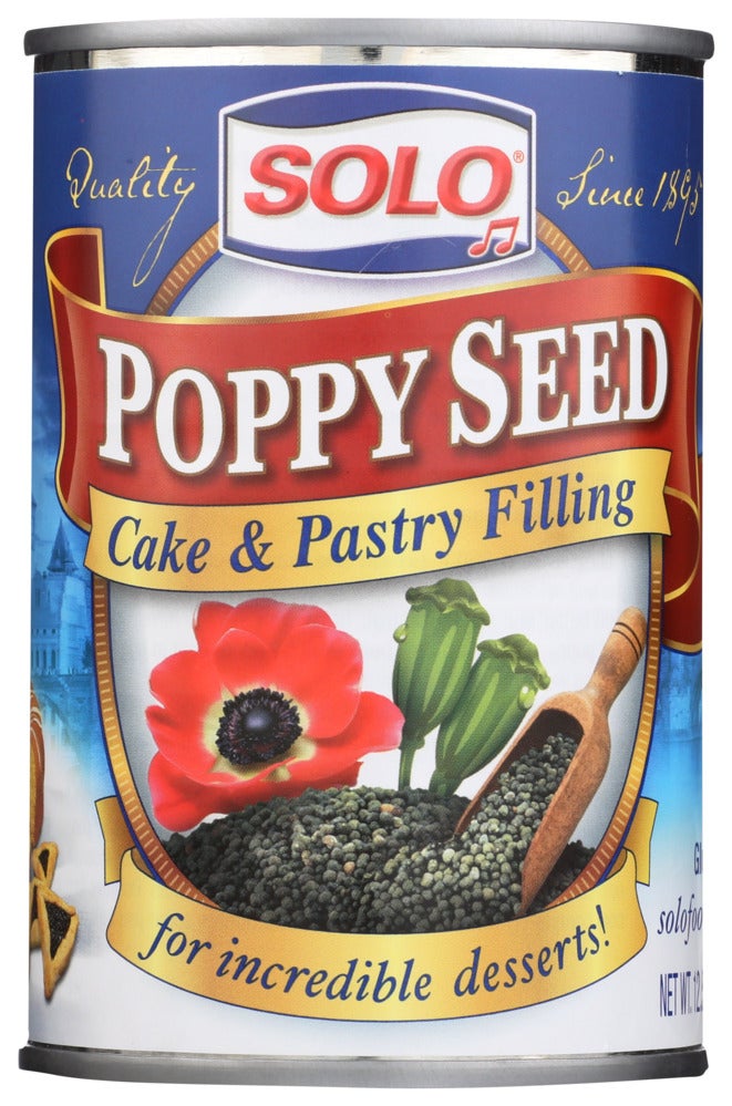 Filling, Poppy Seed,6 - 12.5 OUNCE