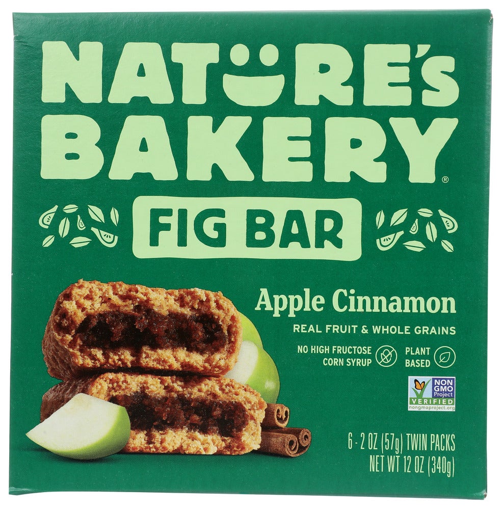 Bars, Fig, Apple Cinnamon, Whole Wheat,6 - 6 COUNT
