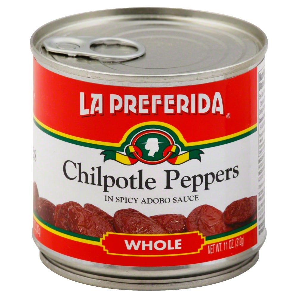 Peppers, Chipotle, Whole, in Spicy Adobo Sauce,12 - 11 OUNCE