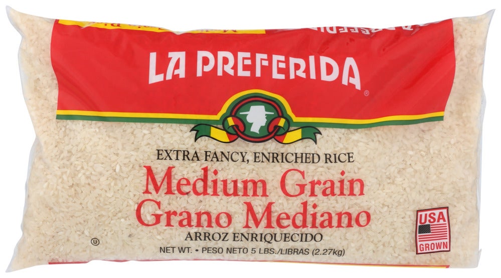 Rice, Medium Grain, Enriched,6 - 5 POUND