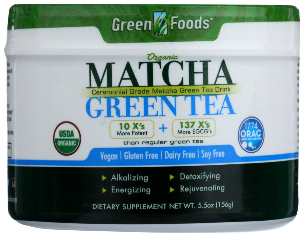 Supplement, Green Tea, Matcha, Powder,1 - 5.5 OUNCE
