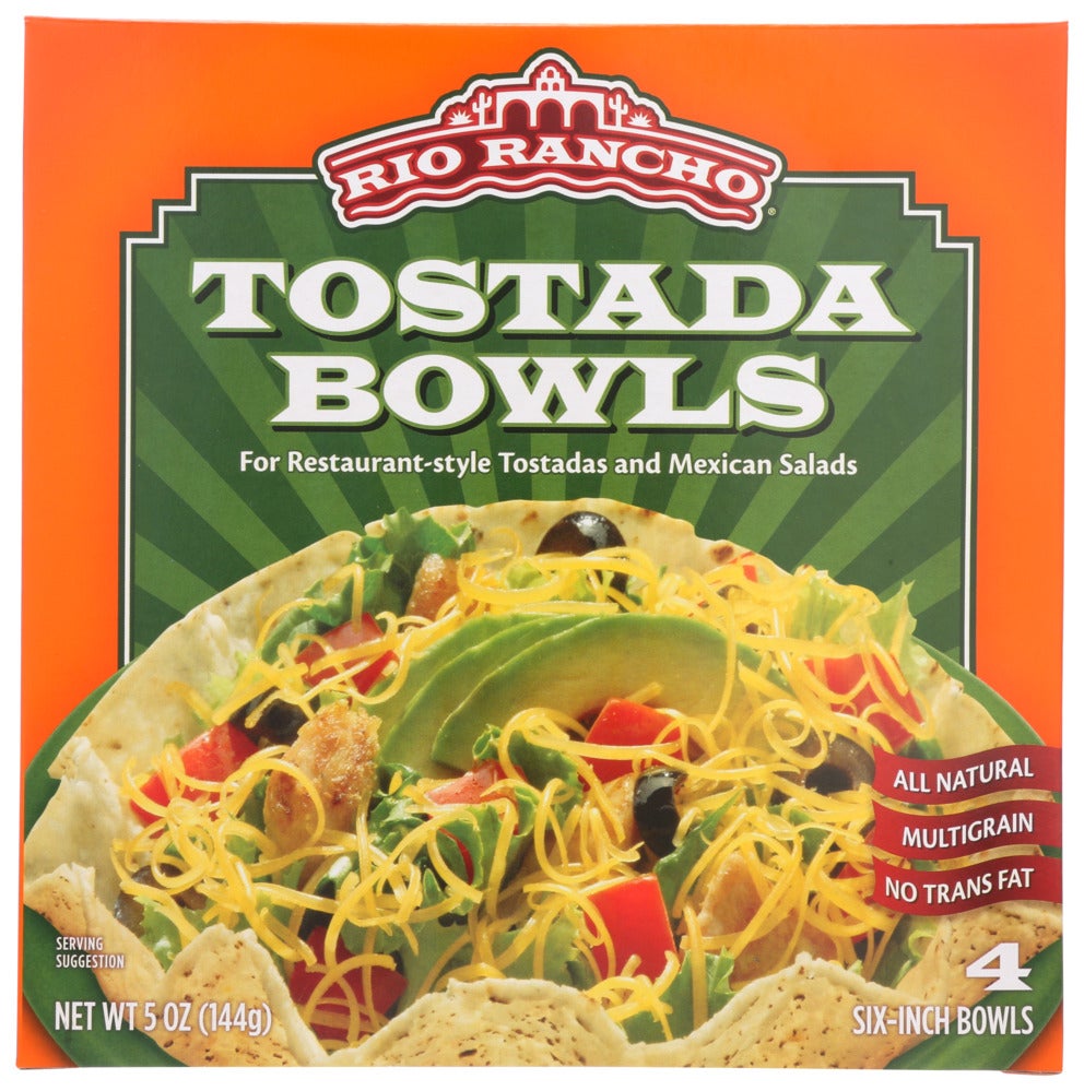 Tostada Bowls, 6 Inch, 5 Ounce,6 - 4 COUNT