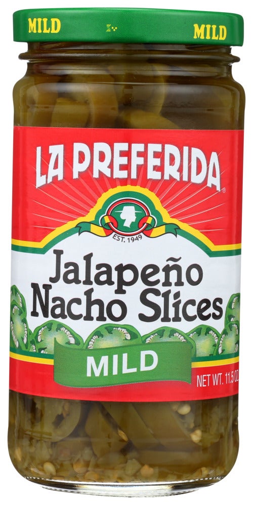 Peppers, Jalapeno, Nacho Sliced, Mild,12 - 11.5 OUNCE