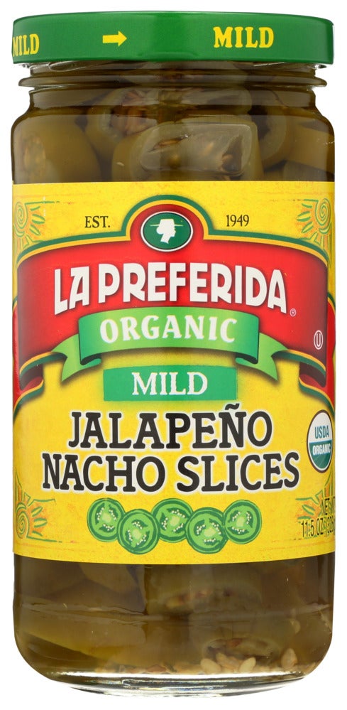Peppers, Jalapeno, Nacho Sliced, Mild,12 - 11.5 OUNCE