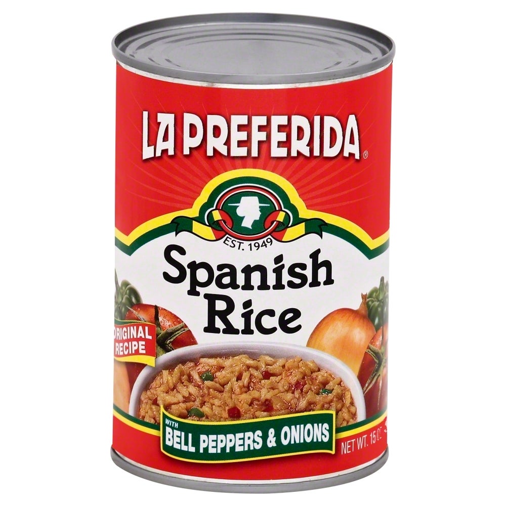 Rice, Spanish, with Bell Peppers & Onions,12 - 15 OUNCE