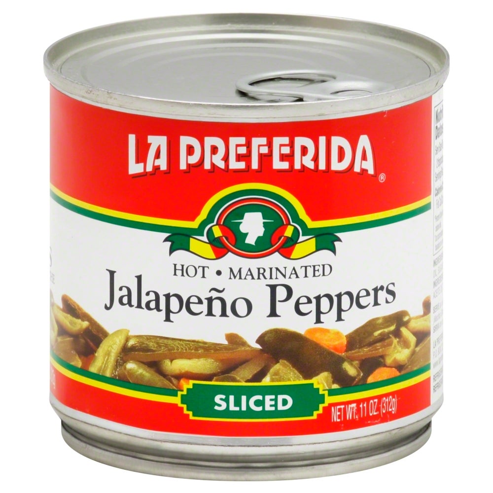Peppers, Jalapeno, Sliced, Hot, Marinated,12 - 11 OUNCE