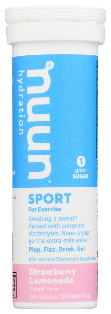 Sports Drink Mix, Strawberry Lemonade, Powdered Tablet, Single-Serve,8 - 10 COUNT