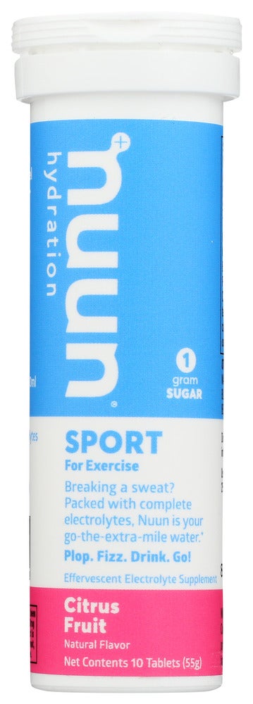 Sports Drink Mix, Citrus, Powdered Tablet, Single-Serve,8 - 10 COUNT