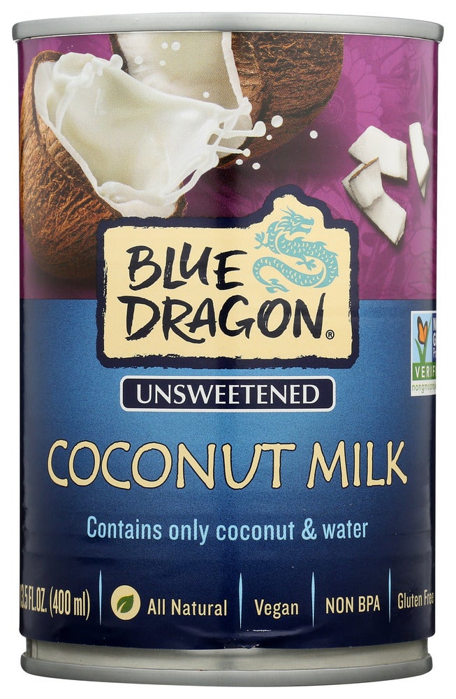 Milk, Coconut, Unsweetened, Shelf-Stable,12 - 13.5 OUNCE