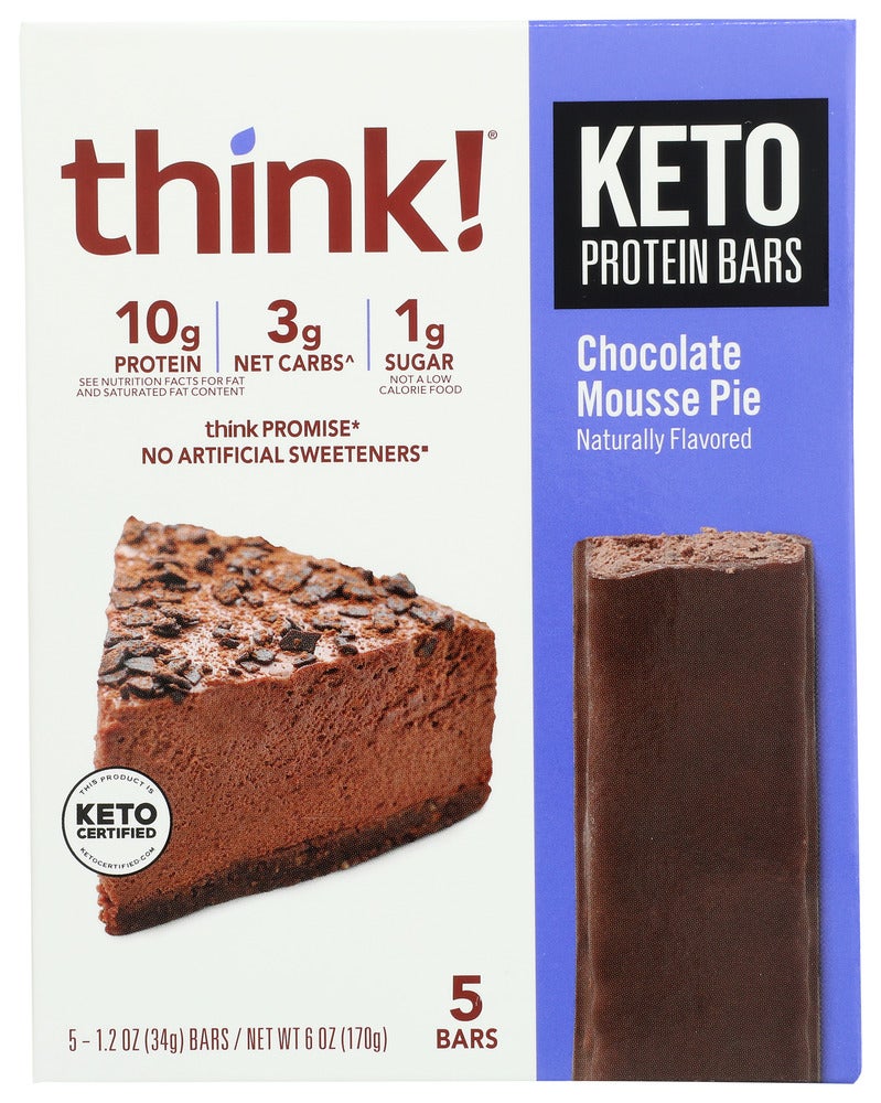 Bars, Protein, Chocolate Mousse Pie,6 - 5 COUNT