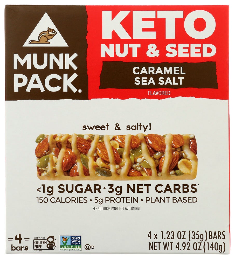 Bars, Nut & Seed, Caramel Sea Salt, 1.59 Ounce,6 - 4 COUNT