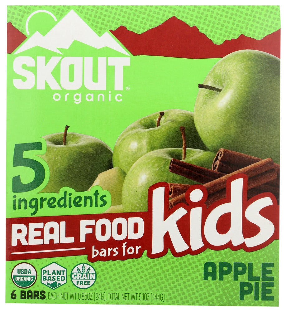 Bars, Snack, Kid's, Apple Pie,6 - 5.1 OUNCE