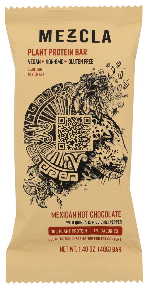 Bars, Protein, Mexican Hot Chocolate, with Quinoa & Mild Chili Pepper,15 - 1.4 OUNCE