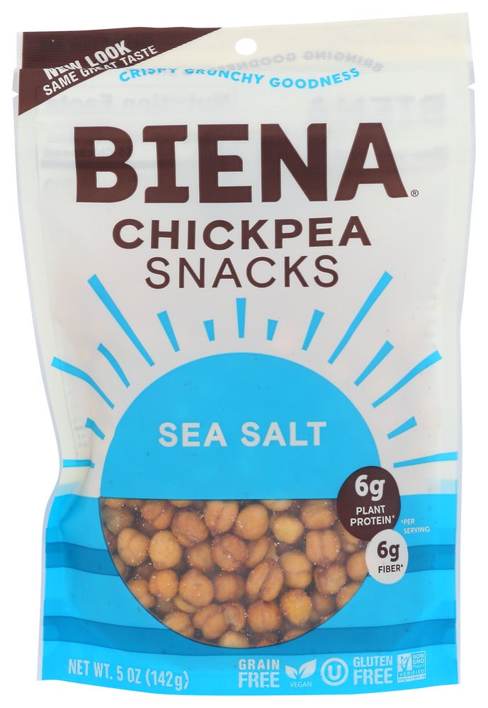 Snacks, Chickpea, Roasted Sea Salt,8 - 5 OUNCE