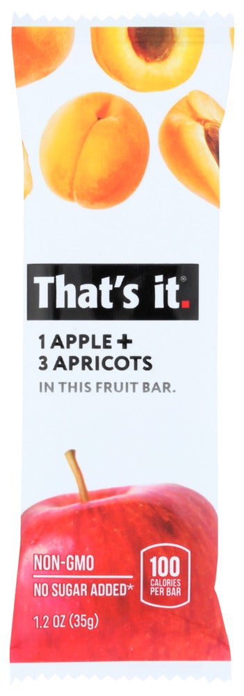 Bars, Fruit, Apple & Apricot,12 - 1.2 OUNCE