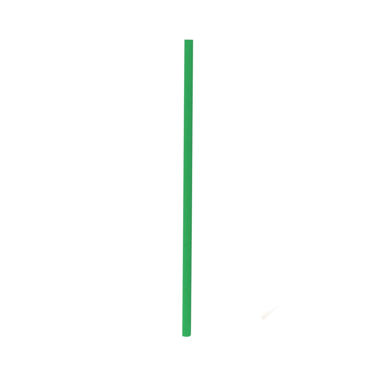 Straws, 7.75 Inch, Green, Wrapped, 7.75 Linear Inch,6 - 500 COUNT